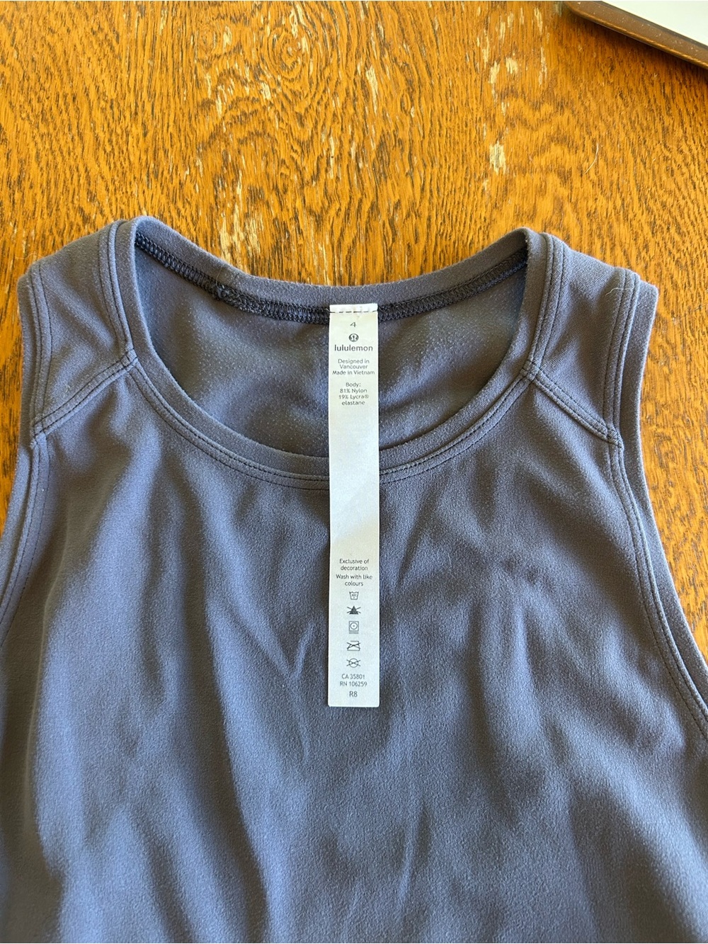 lululemon athletica Grey Purple Maxi Dress - Picture 2 of 3